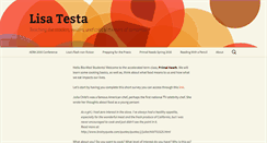Desktop Screenshot of lisatesta.net